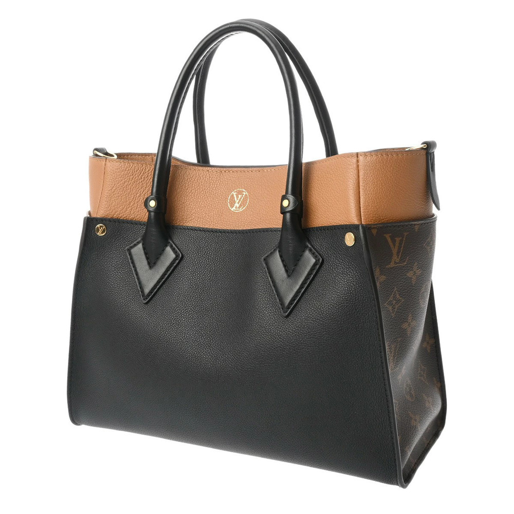 Louis Vuitton Side Bag On Monogram Noir Canvas Leather My Black